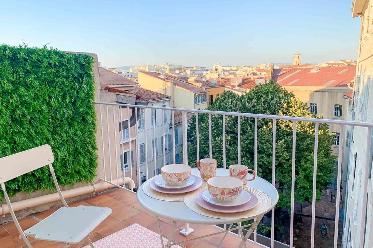 Le Perchoir - Terrasse & Clim Au Coeur Du Panier Leilighet Marseille Eksteriør bilde